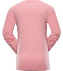 Dětské triko dlouhý rukáv TEOFILO 9 ALPINE PRO pink icing