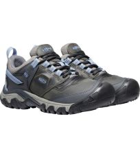 Dámská nízká treková obuv RIDGE FLEX WP WOMEN KEEN steel grey/hydrangea